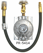 Single stage regulator with hose